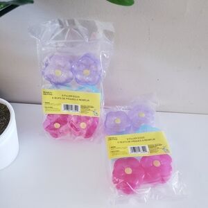 Flower Filler Eggs - NEW IN PACKAGE - Bundle Of 2 Sets (12pcs Total)